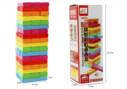 Parent-child stacking building block toys