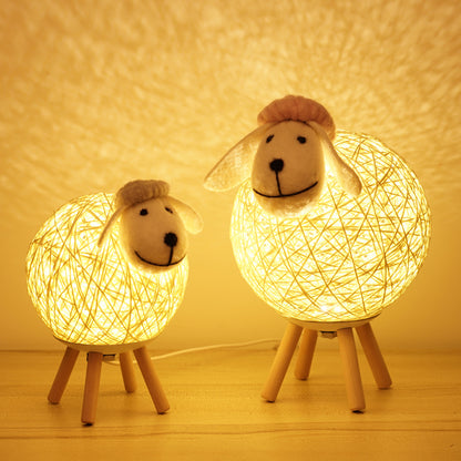 Lamb starry sky projection sleep night light