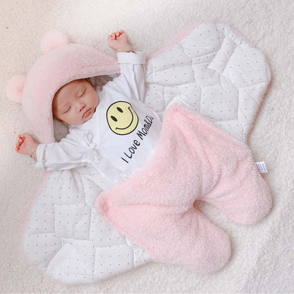 Baby Sleeping Bag Envelope for Newborn Baby Winter Swaddle Blanket