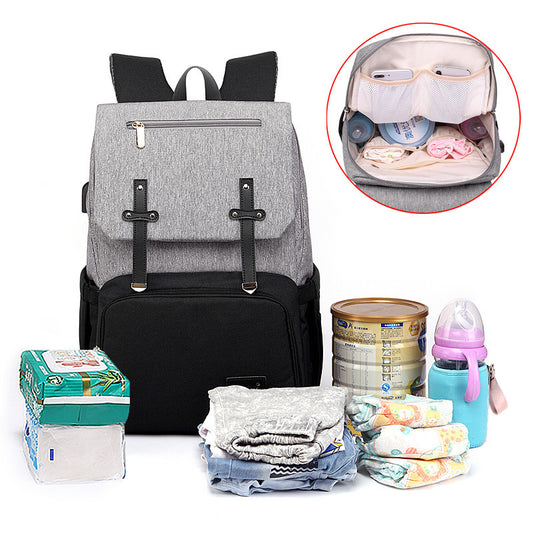 Diaper Mummy Daddy Backpack Baby Stroller Bag