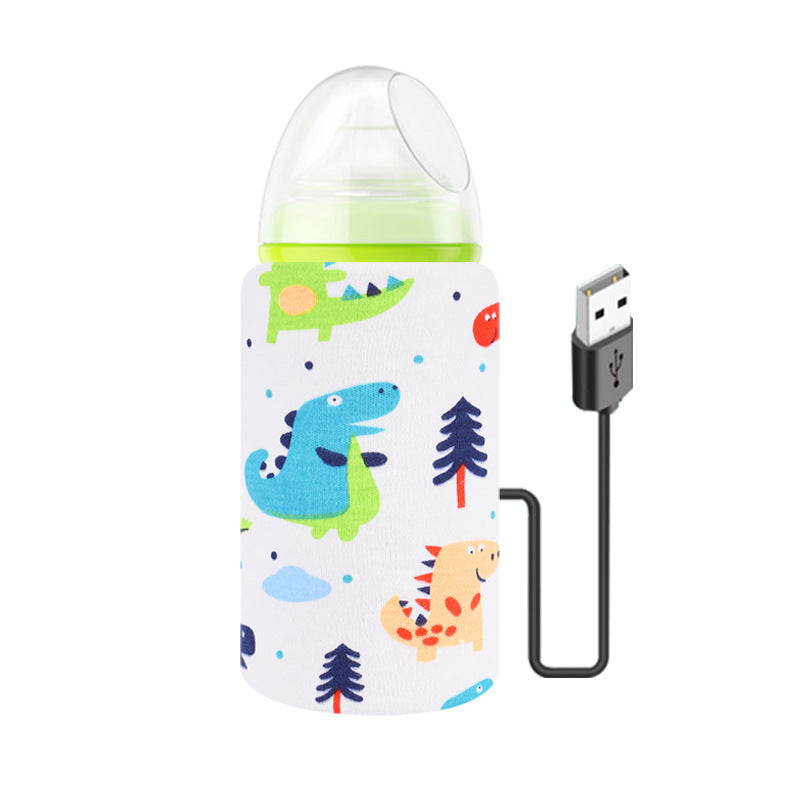 Baby Baby Bottle Insulation Cover USB Portable Thermal Bag Thickened Feeding Bottle Cover