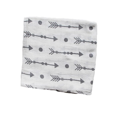 Bamboo Muslin Swaddle  Neutral Receiving Blanket